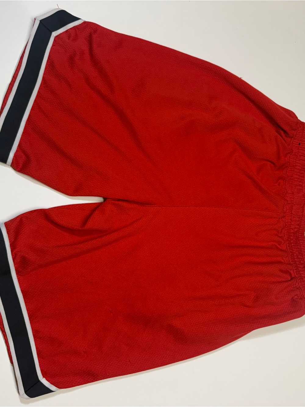 Mitre USA Red Men's Athletic Shorts with Flag Detail - Picture 8 of 9